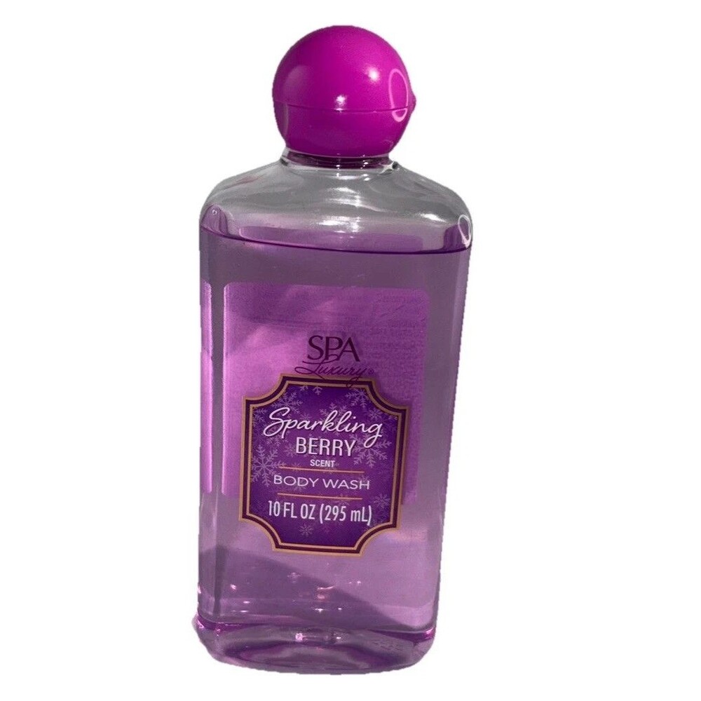 Sparkling Berry Scent Body Wash Spa Luxury 10oz-Awesome Smell-Brand New